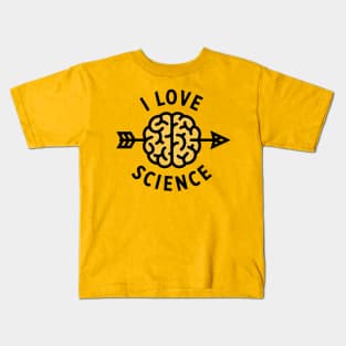 I LOVE SCIENCE Kids T-Shirt